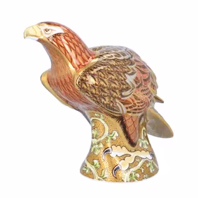 Royal Crown Derby Golden Eagle Paperweight