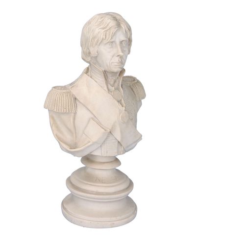 Parianware Bust of Lord Nelson by Fredericks image-1