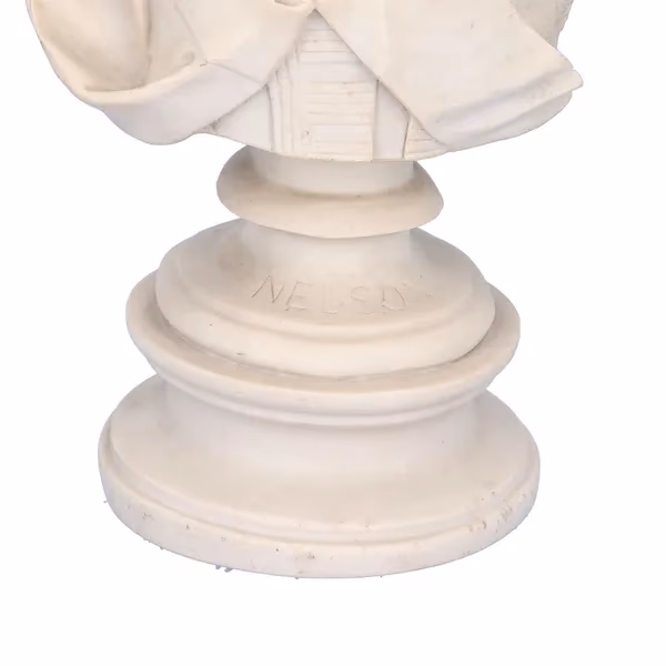 Parianware Bust of Lord Nelson by Fredericks
