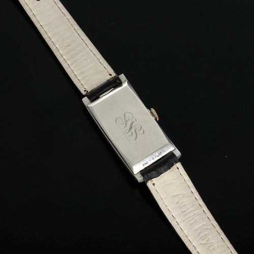 Platinum Deco Diamond Longines Watch image-5