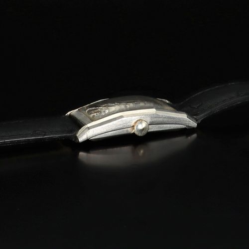 Platinum Deco Diamond Longines Watch image-6