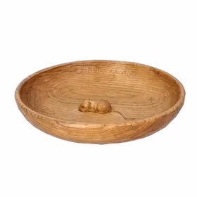 A Workshop of Robert "Mouseman" Thompson of Kilburn Design Fruit Bowl
