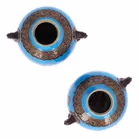 Pair Of Minton Cloisonné Vases & Inspired By Christopher Dresser