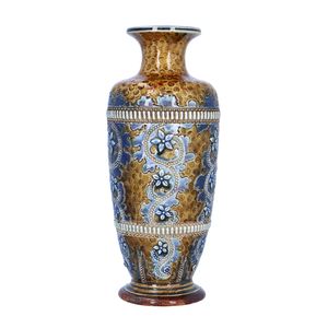 19th Century Doulton Lambeth Vase by George Tinworth