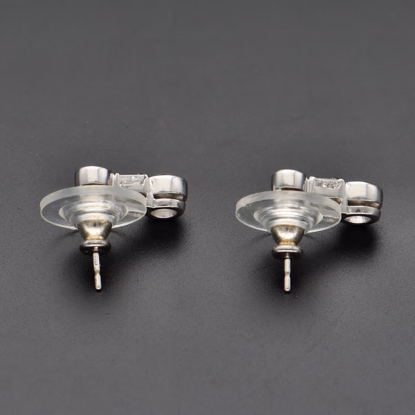 1950s Diamond Drop Earrings