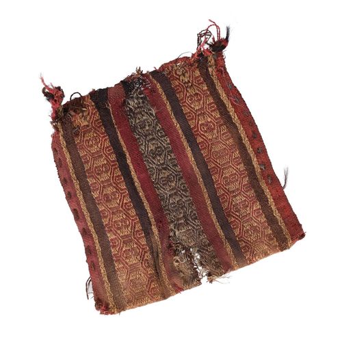 Pre Columbian Chancay Culture Textile Bag image-1