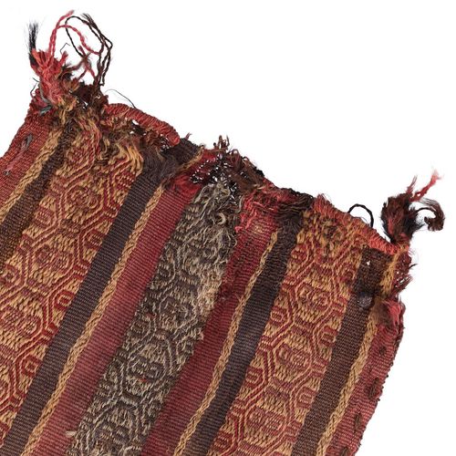 Pre Columbian Chancay Culture Textile Bag image-3