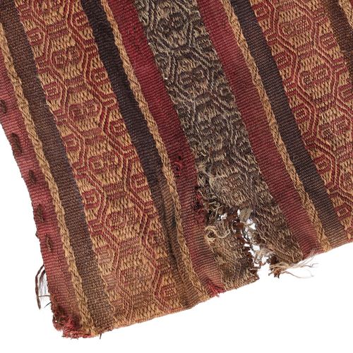 Pre Columbian Chancay Culture Textile Bag image-2