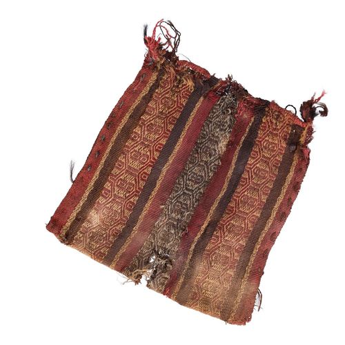 Pre Columbian Chancay Culture Textile Bag image-4