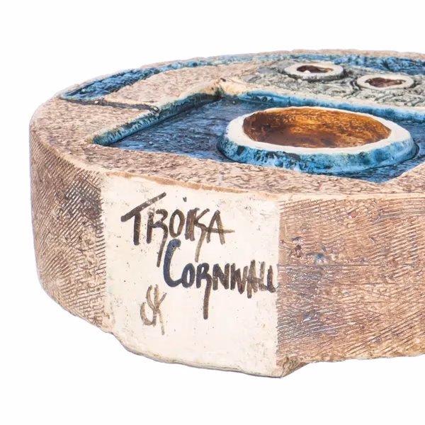 Troika Wheel Vase
