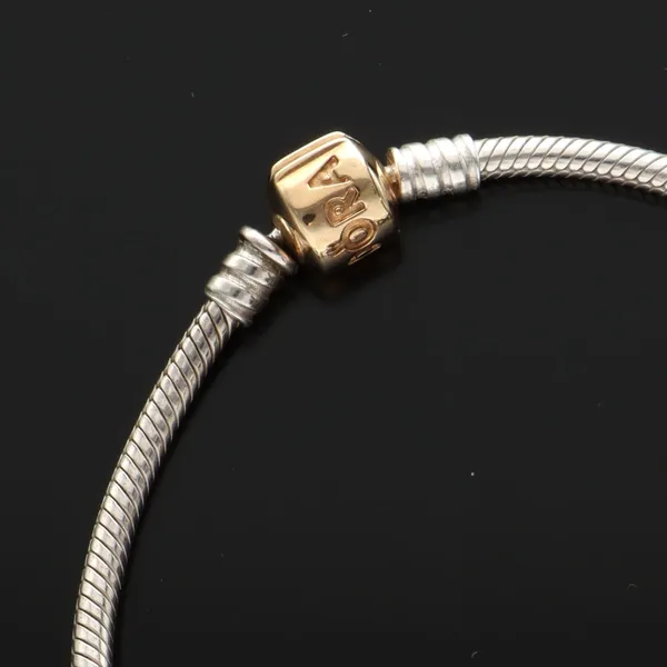 Pandora Silver Charm Bracelet with Charms
