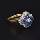 18ct Gold Sapphire and Diamond Ring