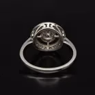 Art Deco Style Platinum and Diamond Ring