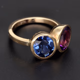 9ct Gold Moi et Toi Ring