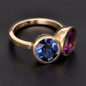 9ct Gold Moi et Toi Ring