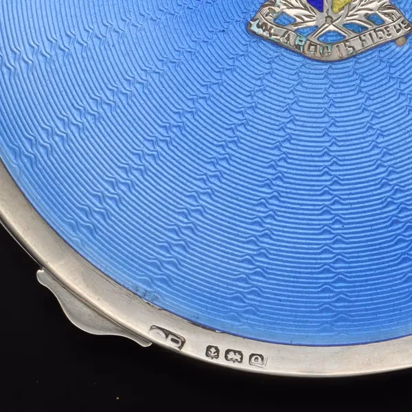 Royal Army Medical Corps Silver Compact
