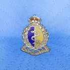 Royal Army Medical Corps Silver Compact