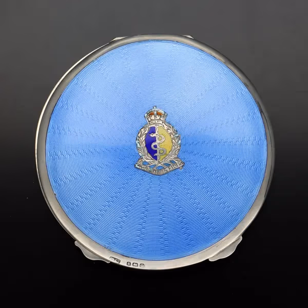 Royal Army Medical Corps Silver Compact