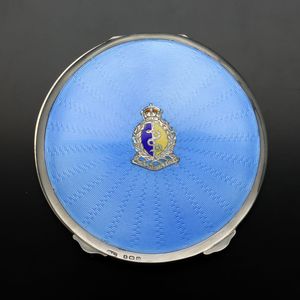 Royal Army Medical Corps Silver Compact