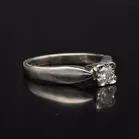 Gold Diamond Ring. Small Size