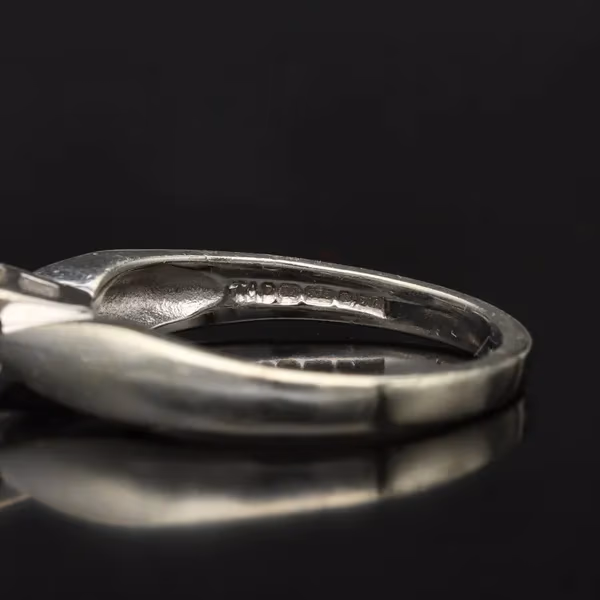 Gold Diamond Ring. Small Size