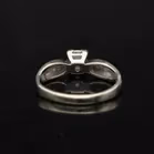 Gold Diamond Ring. Small Size