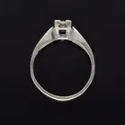 Gold Diamond Ring. Small Size