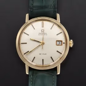 9ct Yellow Gold Omega Dev-Ville Automatic Watch