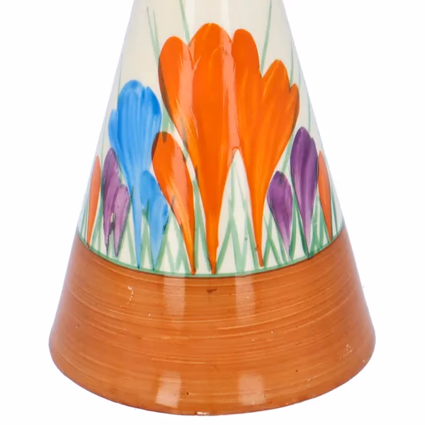 Clarice Cliff Crocus Sugar Sifter Conical