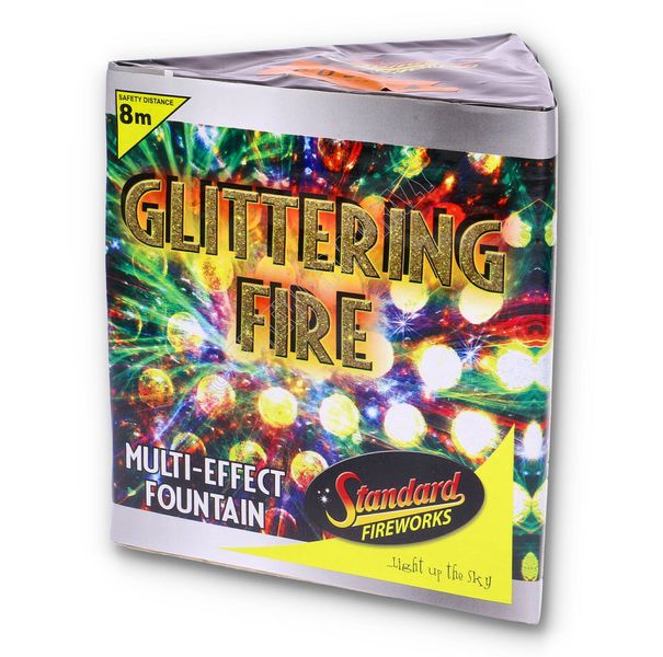 Glittering Fire Fountain by Standard Fireworks