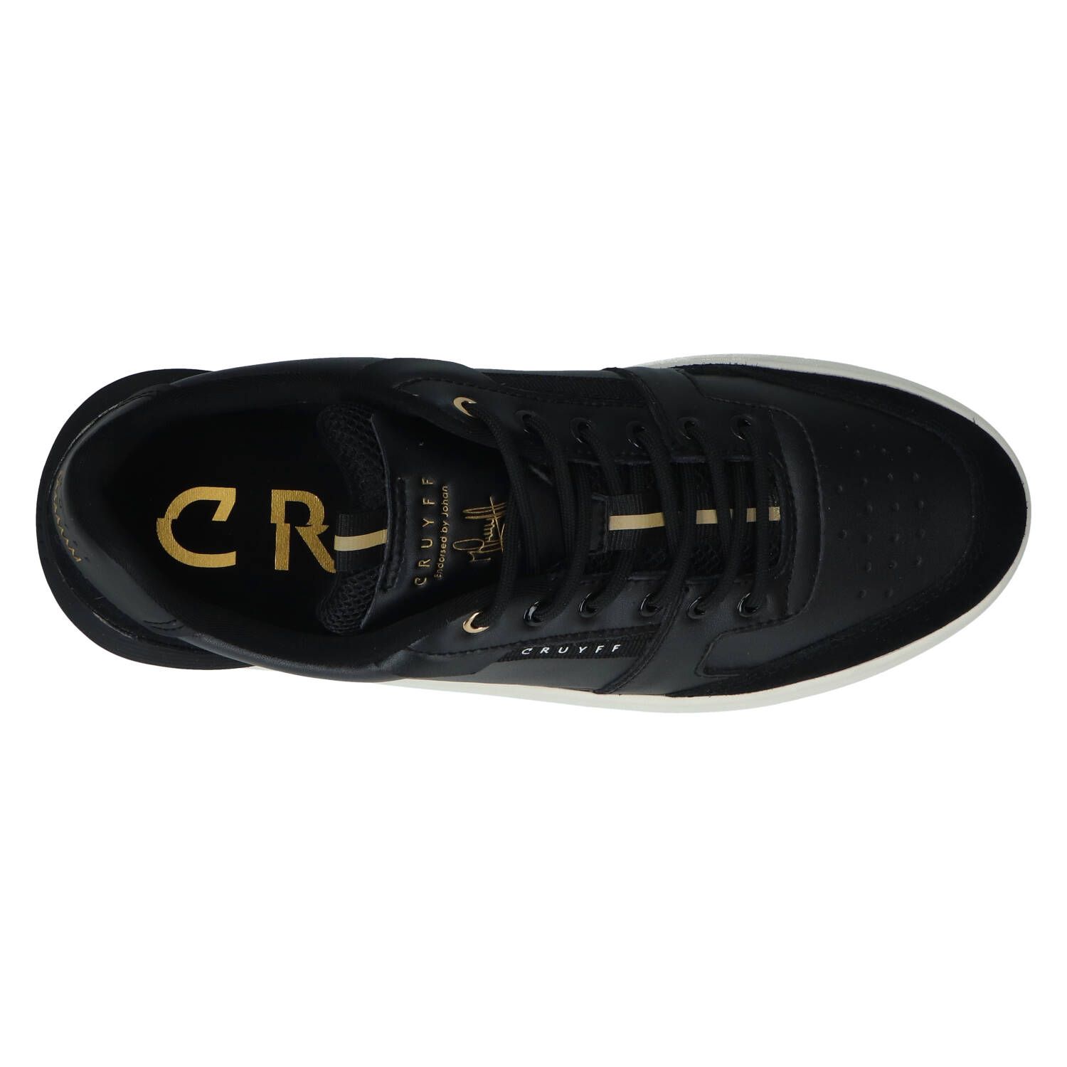 Cruyff Endorsed Tennis Sneakers Laag - zwart - Maat 39
