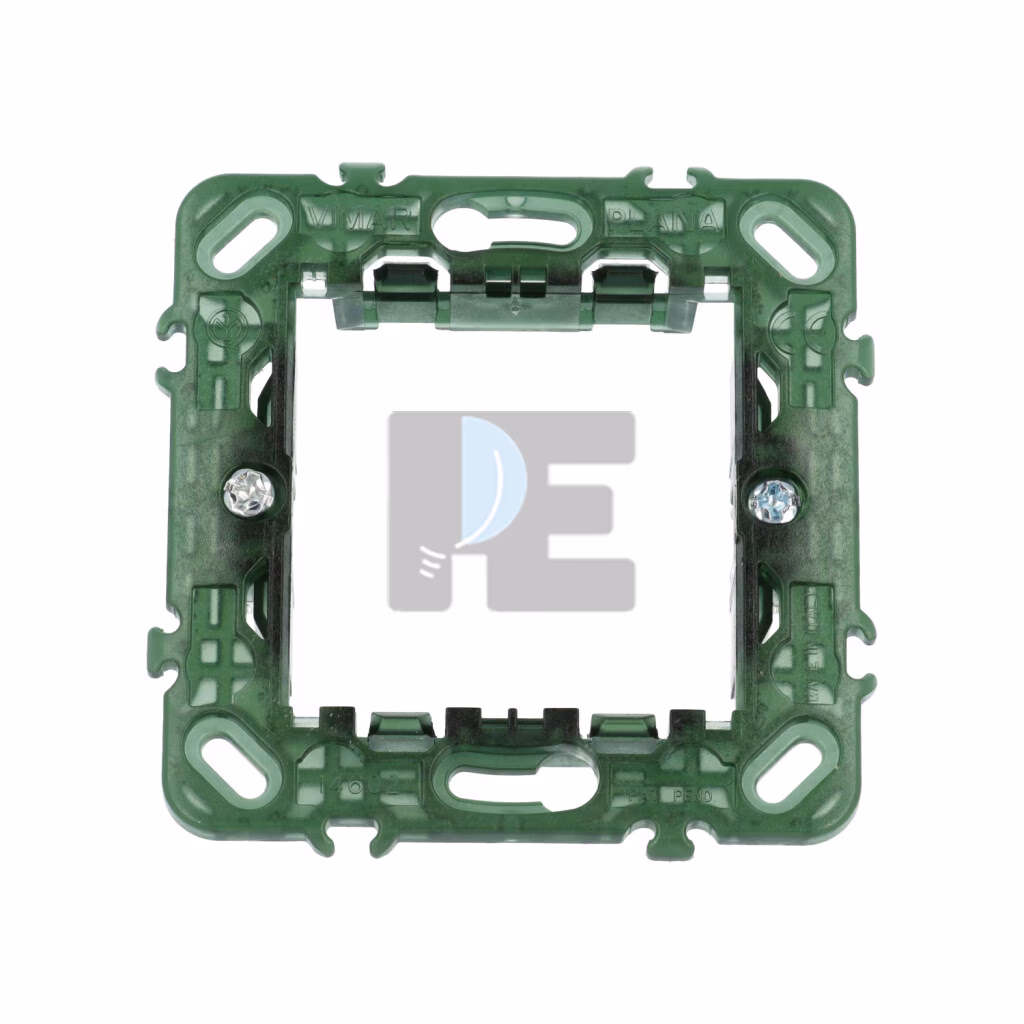 Supporto Con Griffe Vimar 0R19602 - 2 Moduli, Blu Trasparente Per Installazione Elettrica - Foto 5