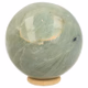 Groene maansteen bol 86 mm - 360° presentation