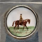 20th Century Silver & Enamel Vesta Case