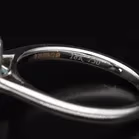 18ct Gold Apatite and Diamond Ring