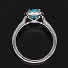 18ct Gold Apatite and Diamond Ring