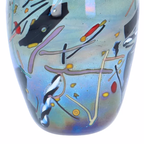 Very Rare Kosta Boda Atelier Art Glass Vase