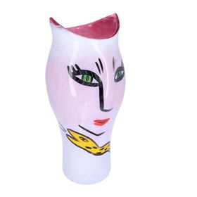 Vintage Kosta Boda Art Glass Extra Large Open Minds Vase