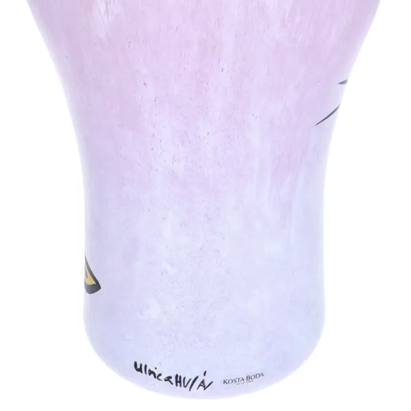 Vintage Kosta Boda Art Glass Extra Large Open Minds Vase