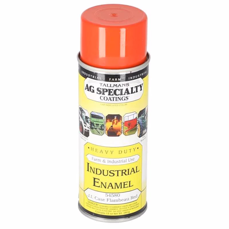 Case Flambeau Red Tractor Aerosol fits Paint Oliver Case White