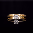 360° view of The Vintage Asscher Cut Solitaire Diamond Ring