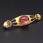15ct Yellow Gold Murrle Bennett Art Nouveau Brooch