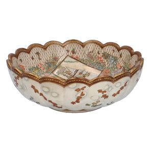 Japanese Meiji Period Satsuma Bowl