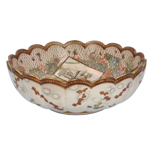 Japanese Meiji Period Satsuma Bowl image-1