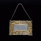 Matched Pair of Elizabeth II Silver and Silver Gilt Wine Labels