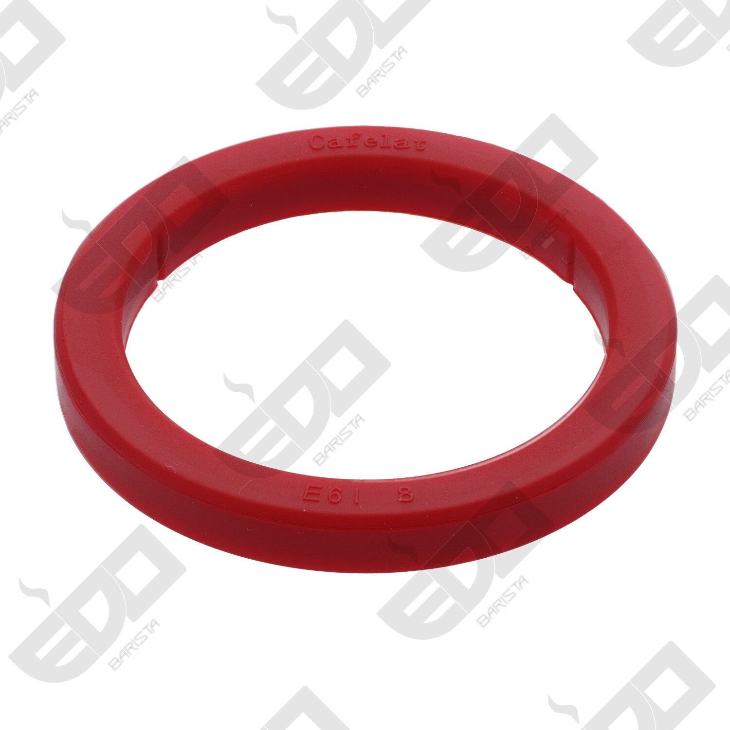 RED SILICON GROUP HEAD GASKET 73X57X8MM
