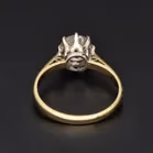 18ct Yellow Gold Solitaire Diamond Ring