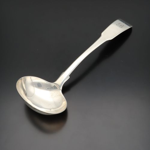 Early 19th Century Newcastle Silver Sauce Ladle image-3