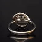 18ct Gold Diamond Ring. London 1972