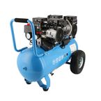 OAZIOR Silent Type Oil Free Air Compressor 50L 2 Engines